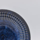 Darrahopens Home & Garden > Kitchenware > Oven Mitts & Pot Holders Bowl 25cm Ridged Indigo Glaze