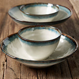 Darrahopens Home & Garden > Kitchenware > Oven Mitts & Pot Holders Bowl Deep 13cm Aurora Glaze