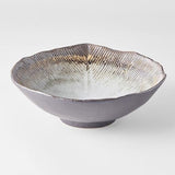 Darrahopens Home & Garden > Kitchenware > Oven Mitts & Pot Holders Bowl Irregular 22cm Akane Grey Glaze
