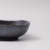 Darrahopens Home & Garden > Kitchenware > Oven Mitts & Pot Holders Bowl Organic Shape 17cm Kanso Matte Black Glaze