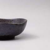 Darrahopens Home & Garden > Kitchenware > Oven Mitts & Pot Holders Bowl Organic Shape 20cm Kanso Matte Black Glaze
