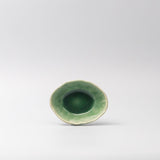 Darrahopens Home & Garden > Kitchenware > Oven Mitts & Pot Holders Bowl Oval 13.5cm Amane Emerald Glaze