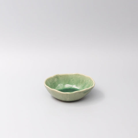 Darrahopens Home & Garden > Kitchenware > Oven Mitts & Pot Holders Bowl Oval 13.5cm Amane Emerald Glaze