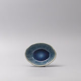 Darrahopens Home & Garden > Kitchenware > Oven Mitts & Pot Holders Bowl Oval 13.5cm Amane Sapphire Glaze