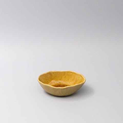 Darrahopens Home & Garden > Kitchenware > Oven Mitts & Pot Holders Bowl Oval 13cm Amane Amber Glaze