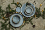 Darrahopens Home & Garden > Kitchenware > Oven Mitts & Pot Holders Bowl Oval 14cm Steel Grey Glaze