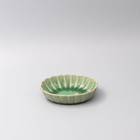 Darrahopens Home & Garden > Kitchenware > Oven Mitts & Pot Holders Bowl Oval 16cm Amane Emerald Glaze