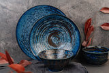 Darrahopens Home & Garden > Kitchenware > Oven Mitts & Pot Holders Bowl U Shape 13cm Copper Swirl Glaze