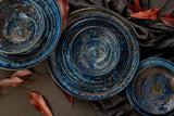 Darrahopens Home & Garden > Kitchenware > Oven Mitts & Pot Holders Bowl U Shape 13cm Copper Swirl Glaze