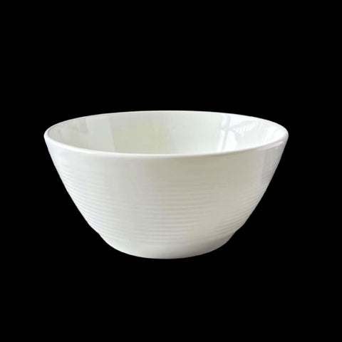 Darrahopens Home & Garden > Kitchenware > Oven Mitts & Pot Holders bulk 24 White Fine Bone China Embossed Bowl 16x7cm