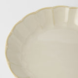 Darrahopens Home & Garden > Kitchenware > Oven Mitts & Pot Holders Plate High Rim 21.8cm Ivory Rinka Glaze