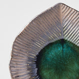 Darrahopens Home & Garden > Kitchenware > Oven Mitts & Pot Holders Plate Leaf Shape 16cm Midori Green Glaze
