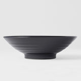 Darrahopens Home & Garden > Kitchenware > Oven Mitts & Pot Holders Ramen Bowl 24.5cm Black Wave Glaze