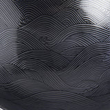 Darrahopens Home & Garden > Kitchenware > Oven Mitts & Pot Holders Ramen Bowl 24.5cm Black Wave Glaze