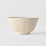 Darrahopens Home & Garden > Kitchenware > Oven Mitts & Pot Holders Rice Bowl 12cm Ridged Alabaster Glaze