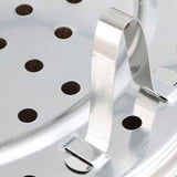 Darrahopens Home & Garden > Kitchenware > Oven Mitts & Pot Holders Steaming Rack with Removable Leg Stainless Steel Steam Tray Stand Cooking Bread Rack Kitchen Tool 22cm In Australia - Darrahopens