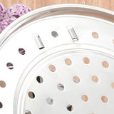 Darrahopens Home & Garden > Kitchenware > Oven Mitts & Pot Holders Steaming Rack with Removable Leg Stainless Steel Steam Tray Stand Cooking Bread Rack Kitchen Tool 22cm In Australia - Darrahopens