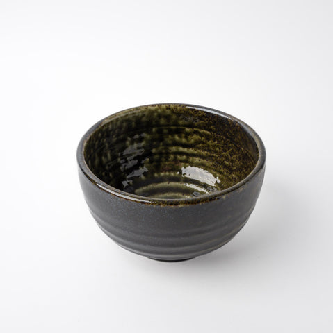 Darrahopens Home & Garden > Kitchenware > Oven Mitts & Pot Holders Udon Bowl 16cm Black Moss Glaze