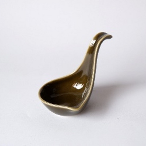 Darrahopens Home & Garden > Kitchenware > Oven Mitts & Pot Holders Upright Spoon 11cm Oribe Green Glaze