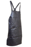Darrahopens Home & Garden > Kitchenware Pierre Cardin Professional Leather Apron Butcher Woodwork Hairdressing Barber Chef - Black