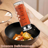Darrahopens Home & Garden > Kitchenware > Salt & Pepper Shakers 2 Pack Large Salt and Pepper Shakers, Glass Salt and Pepper Shakers with Adjustable Pour Holes, Salt and Pepper Dispensers with Stainless Steel In Australia - Darrahopens