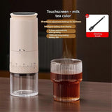 Darrahopens Home & Garden > Kitchenware > Salt & Pepper Shakers Electric Coffee Grinder - Automatic Coffee Mill for Beans and Spices
