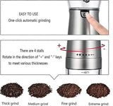 Darrahopens Home & Garden > Kitchenware > Salt & Pepper Shakers Electric Coffee Grinder - Portable Automatic Bean Grinder for Coffee & Spices