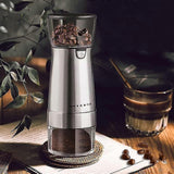 Darrahopens Home & Garden > Kitchenware > Salt & Pepper Shakers Electric Coffee Grinder - Portable Automatic Bean Grinder for Coffee & Spices
