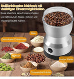 Darrahopens Home & Garden > Kitchenware > Salt & Pepper Shakers Electric Coffee Grinder - Stainless Steel Portable Spice Grinder for Coffee Beans