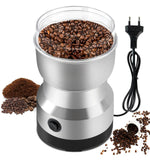 Darrahopens Home & Garden > Kitchenware > Salt & Pepper Shakers Electric Coffee Grinder - Stainless Steel Portable Spice Grinder for Coffee Beans