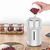 Darrahopens Home & Garden > Kitchenware > Salt & Pepper Shakers Electric Grinder - Multifunction Bean, Grain, Herb, and Spice Grinder with Steel Blades