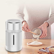 Darrahopens Home & Garden > Kitchenware > Salt & Pepper Shakers Electric Grinder - Multifunction Bean, Grain, Herb, and Spice Grinder with Steel Blades