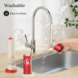 Darrahopens Home & Garden > Kitchenware > Salt & Pepper Shakers High-Performance USB-C Electric Pepper & Salt Grinder Set – Adjustable Coarseness, One-Touch Operation – Ceramic Grinding, Washable, Fast Charging – Kitchen Essential (Red & White)