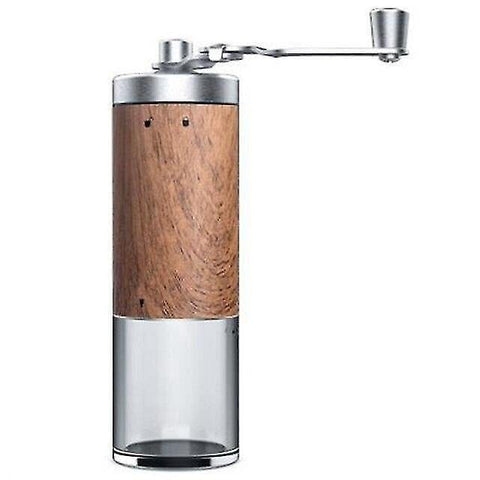Darrahopens Home & Garden > Kitchenware > Salt & Pepper Shakers Manual Coffee Grinder - Burr Hand Mill, Portable Grinder for Travel and Camping