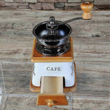 Darrahopens Home & Garden > Kitchenware > Salt & Pepper Shakers Manual Coffee Grinder - Compact Ceramic Hand Mill for Household Use