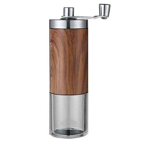 Darrahopens Home & Garden > Kitchenware > Salt & Pepper Shakers Manual Coffee Grinder - Conical Burr, Stainless Steel Hand Crank Coffee Mill