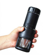 Darrahopens Home & Garden > Kitchenware > Salt & Pepper Shakers Manual Coffee Grinder - Hand Capsule Coffee Maker & Seasoning Grinder Combo Tool