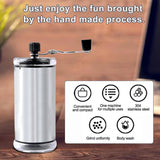 Darrahopens Home & Garden > Kitchenware > Salt & Pepper Shakers Manual Coffee Grinder - Hand Coffee Mill Bean Grinder for Drip & French Press