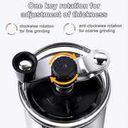 Darrahopens Home & Garden > Kitchenware > Salt & Pepper Shakers Manual Coffee Grinder - Hand Coffee Mill Bean Grinder for Drip & French Press
