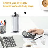 Darrahopens Home & Garden > Kitchenware > Salt & Pepper Shakers Manual Coffee Grinder - Hand Coffee Mill Bean Grinder for Drip & French Press