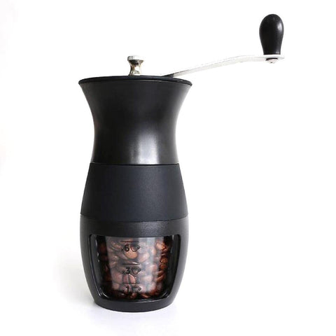 Darrahopens Home & Garden > Kitchenware > Salt & Pepper Shakers Manual Coffee Grinder - Portable Hand Coffee Mill with Bean Spike for Home Kitchen