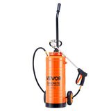 Darrahopens Home & Garden > Kitchenware > Salt & Pepper Shakers VEVOR Industrial Concrete Sprayer with Wheeled Cart, 14L Stainless Steel Sprayer, Heavy Duty Tri-Poxy Pump Sprayers, 52cm Wand, 1.2m & 3m Hoses, 2 Brass Nozzles for Construction, Lawn & Garden