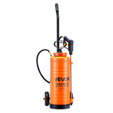 Darrahopens Home & Garden > Kitchenware > Salt & Pepper Shakers VEVOR Industrial Concrete Sprayer with Wheeled Cart, 14L Stainless Steel Sprayer, Heavy Duty Tri-Poxy Pump Sprayers, 52cm Wand, 1.2m & 3m Hoses, 2 Brass Nozzles for Construction, Lawn & Garden