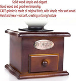 Darrahopens Home & Garden > Kitchenware > Salt & Pepper Shakers Vintage Hand Coffee Grinder - Manual Crank Flower Grinder with Classic Design