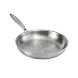 Darrahopens Home & Garden > Kitchenware > Skillets & Frying Pans 5-Star Chef 30cm Stainless Steel Frying Pan Uncoated Frypan with Tri-Ply Body Silver