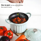 Darrahopens Home & Garden > Kitchenware > Skillets & Frying Pans BUYDEEM 1.8L Enameled Cast Iron Dutch Oven CP541
