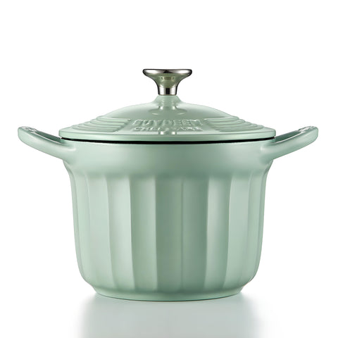 Darrahopens Home & Garden > Kitchenware > Skillets & Frying Pans BUYDEEM 1.8L Enameled Cast Iron Dutch Oven CP541