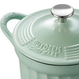 Darrahopens Home & Garden > Kitchenware > Skillets & Frying Pans BUYDEEM 1.8L Enameled Cast Iron Dutch Oven CP541