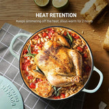 Darrahopens Home & Garden > Kitchenware > Skillets & Frying Pans BUYDEEM CP521 Enameled Cast-Iron Dutch Oven