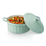 Darrahopens Home & Garden > Kitchenware > Skillets & Frying Pans BUYDEEM CP521 Enameled Cast-Iron Dutch Oven
